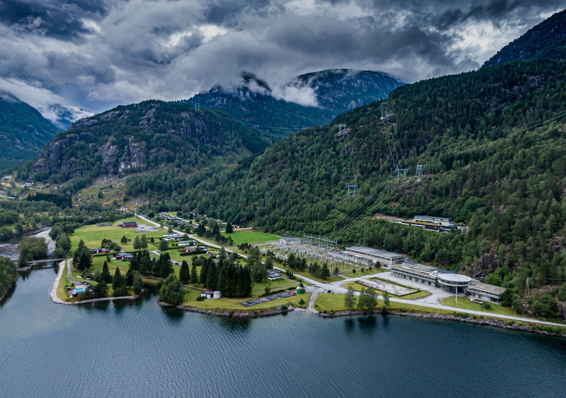 Sætrer i fjellet. 